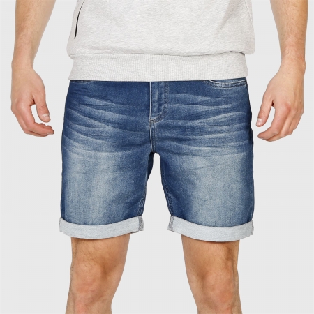 Pánské jeans kraťasy Hangtime Dark Denim (0529)