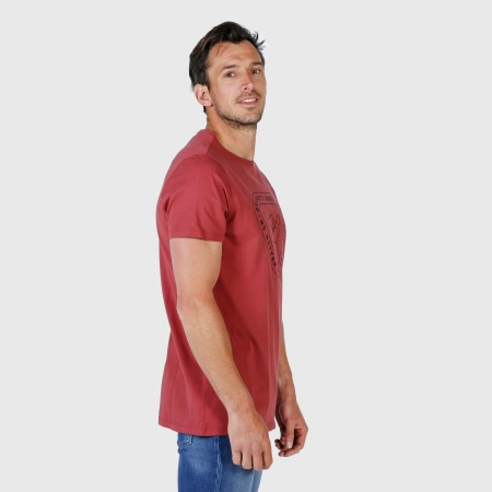 Pánské triko Tim-Print  Auburn Red (0256)