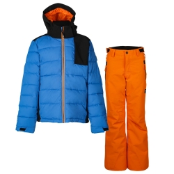 Chlapecký lyžařský komplet -bunda Trymaily a kalhoty Footraily