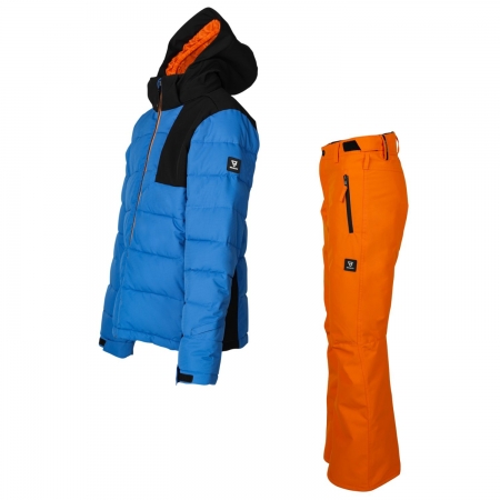 Chlapecký lyžařský komplet -bunda Trymaily a kalhoty Footraily