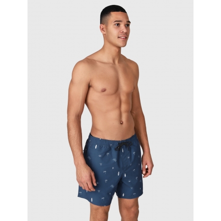 Pánské plavky CrunECO-Mini Jeans Blue (7551)