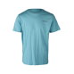 Pánské tričko Milon s potiskem na zadní straně Adriatic Blue (7496)
