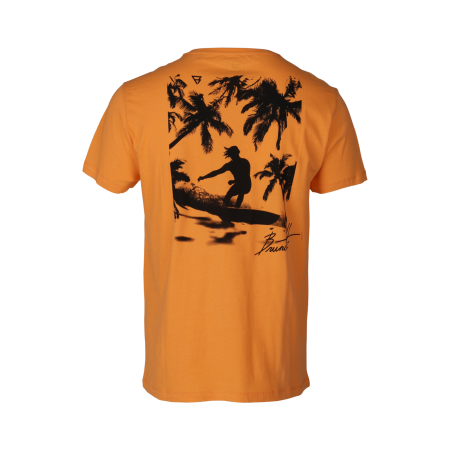 Pánské tričko Funback s potiskem na zadní straně Tangerine (2486)