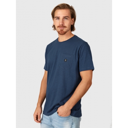 Pánské tričko Axle-Slub Jeans Blue (7551)