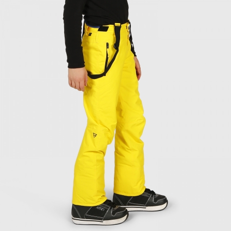 Chlapecké lyžařské kalhoty Footstrap Cyber Yellow